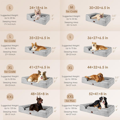 3-sided bolstered sofa design supporting neck and head