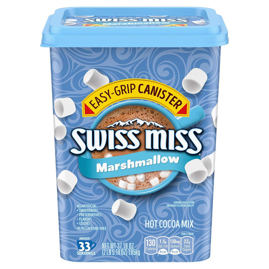 37.18 oz (2.32 lb) easy-grip canister
