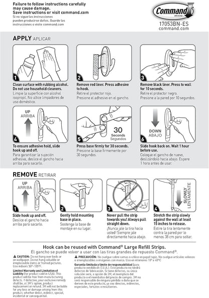 3M Command Adhesive Hook – Effortless Entryway Organizer for Intentional, Clutter-Free Homes