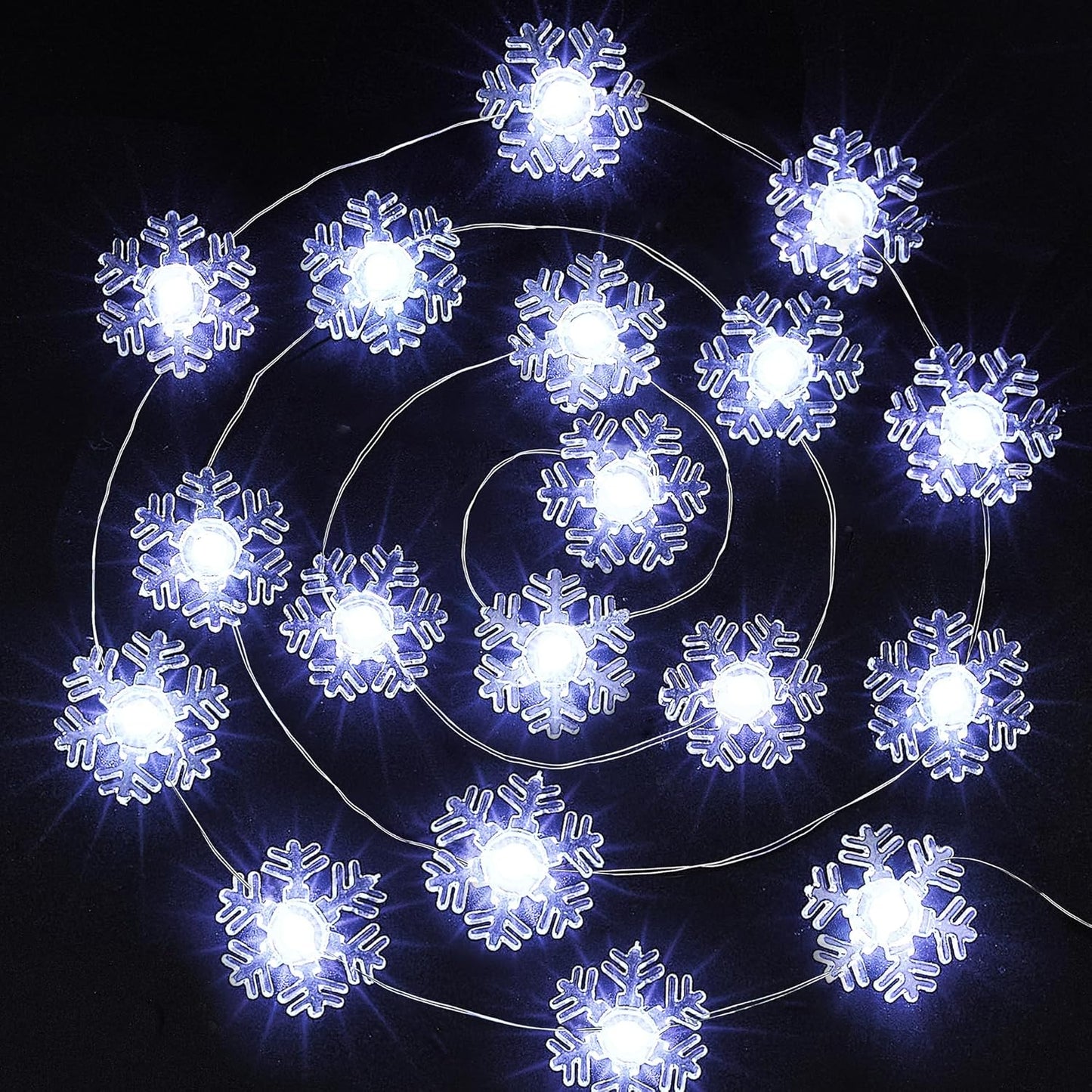 40 led bulbs on 12.8ft flexible copper wire