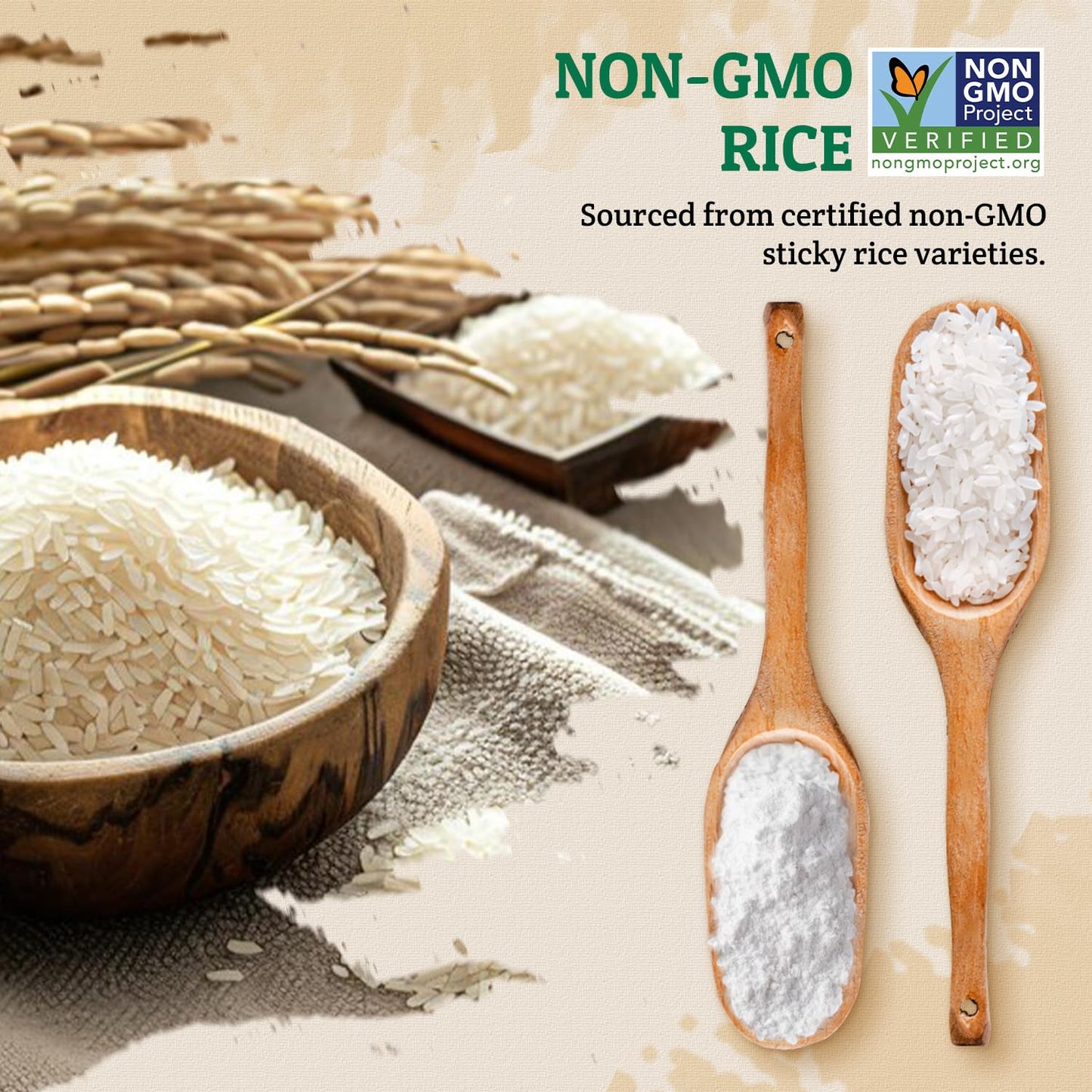 52USA Glutinous Rice Flour – Holiday Gift Basket Essential for Sourdough and Pizza Hobbyists