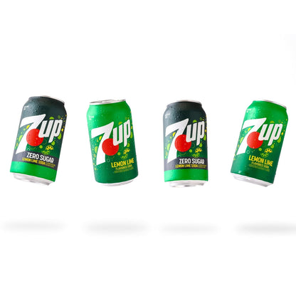 7UP Zero Sugar Soda, 12-Pack – Lightweight Beverage Supply for Backyard Gatherings