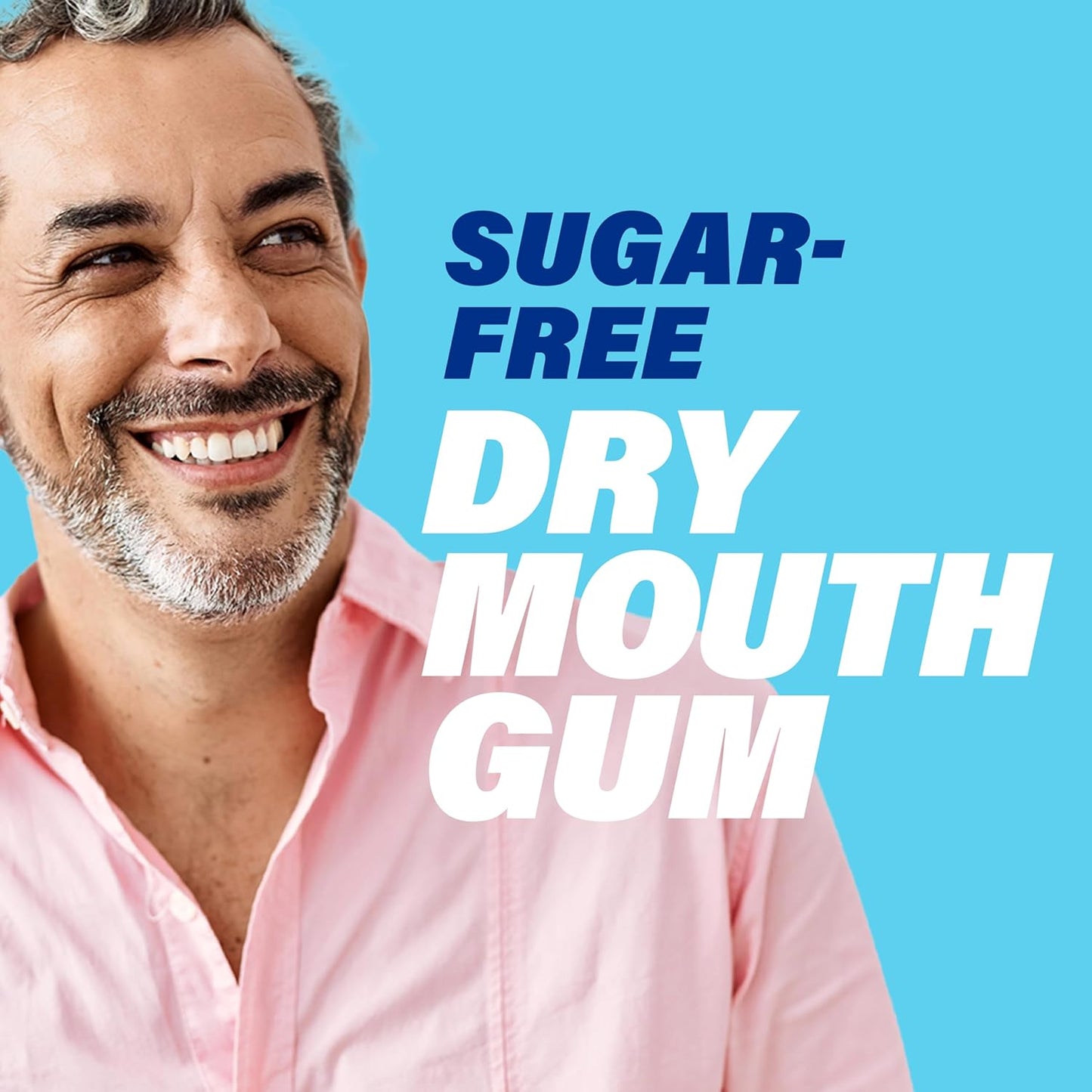 ACT Dry Mouth Gum – Calming After-Coffee Chew for Soothing Dry Mouth, Soothing Mint 20 Count