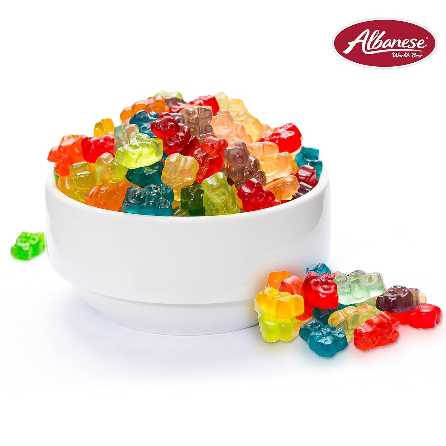 Albanese 12 Flavor Gummy Bears 36oz – Thoughtful Valentine's Day and Get Well Gift for Coworkers and Family