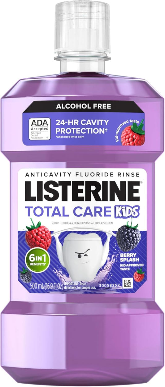 alcohol-free formula safe for children ages 6 and older