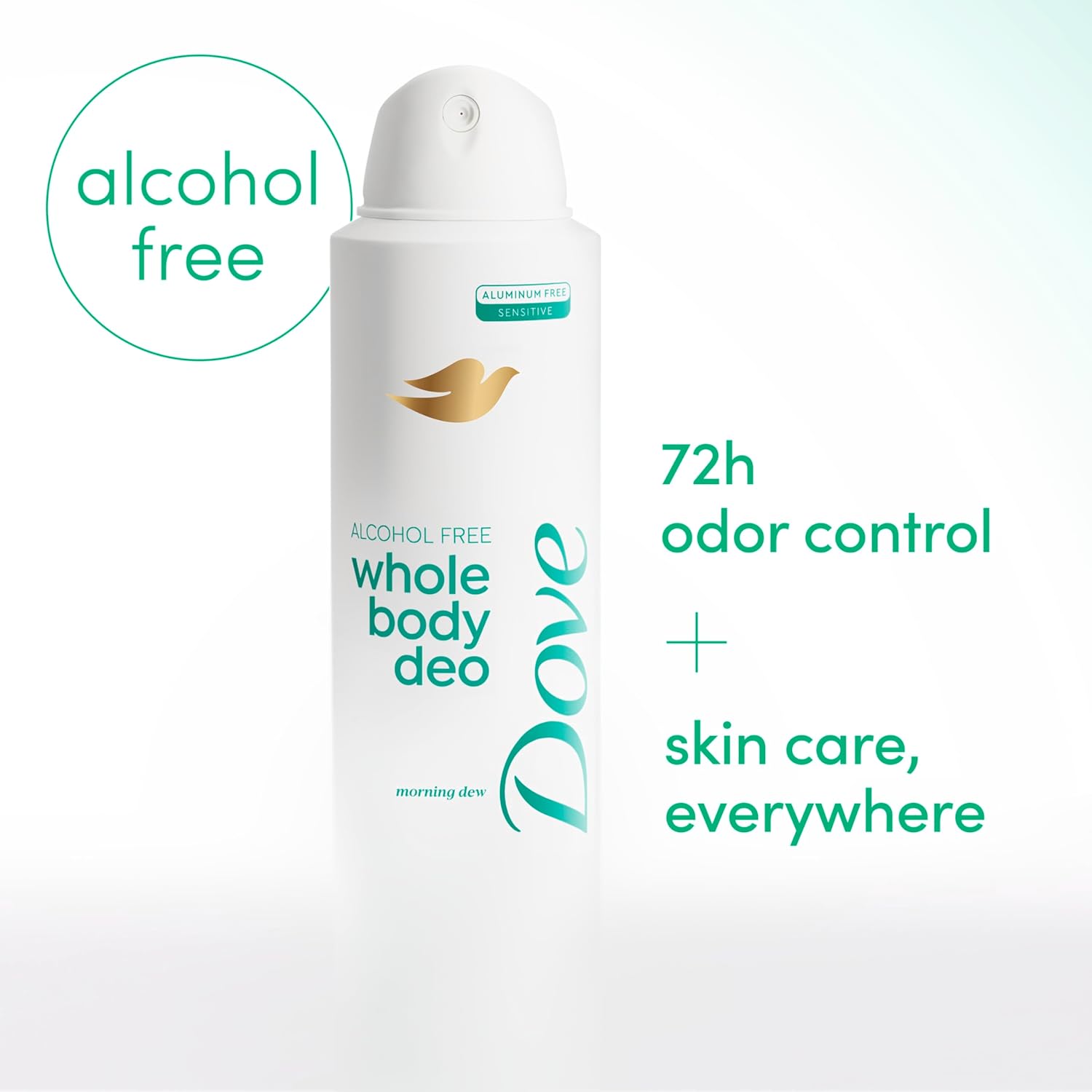 aluminum-free and paraben-free clean formulation