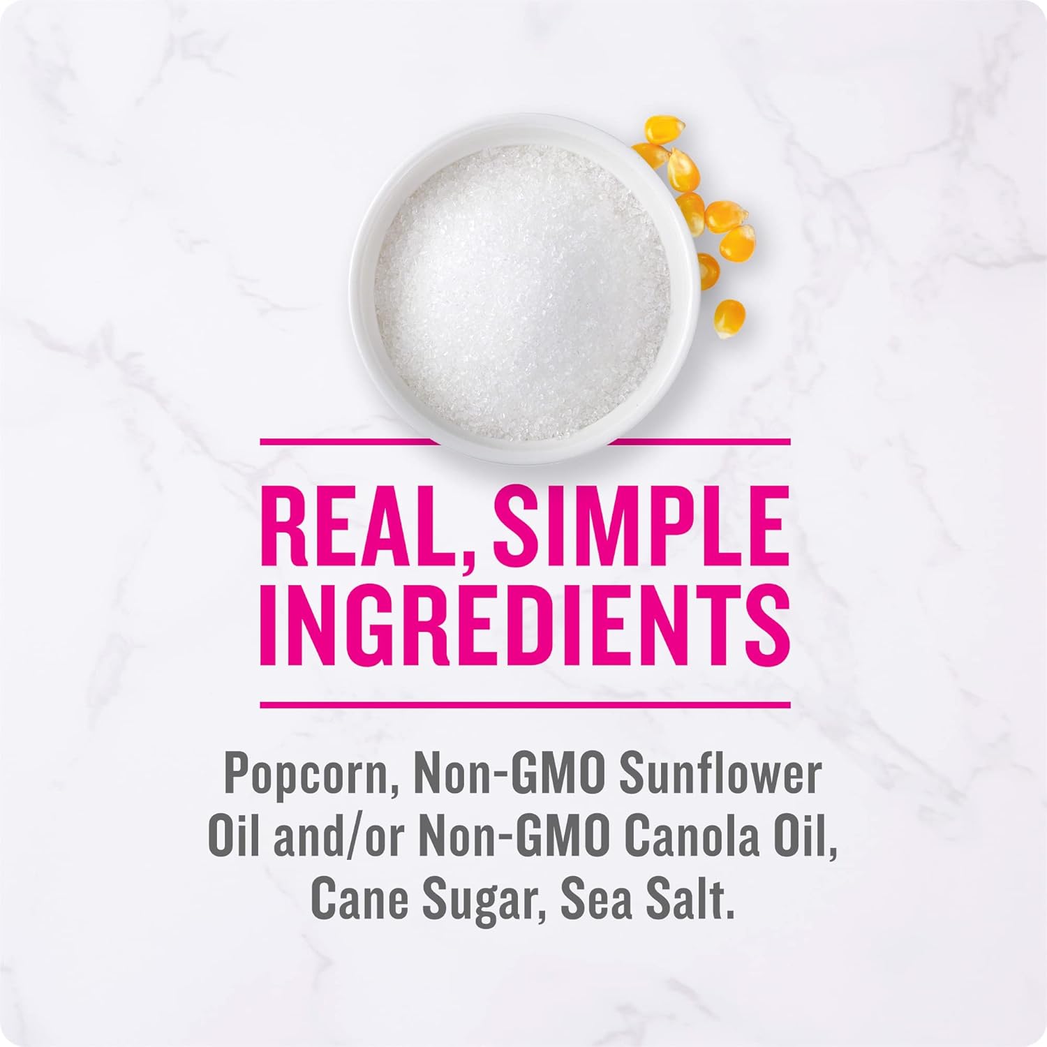 Angie's BOOMCHICKAPOP Sweet Salty Kettle Corn Popcorn – Guilt Free Office Desk Drawer Snack for Balanced Lifestyle Snacking