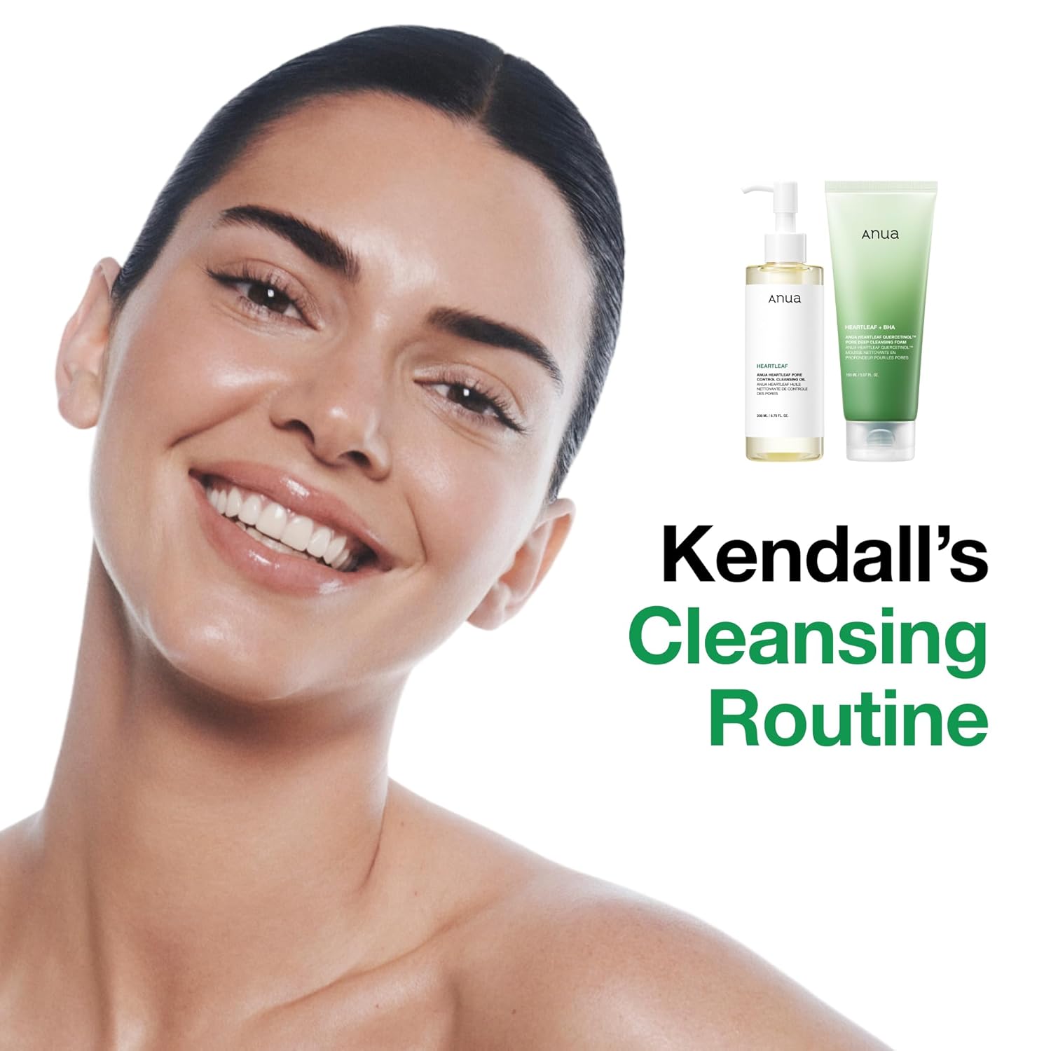 Anua Heartleaf Pore Control Cleansing Oil – Soothing Bath Time Companion for Sebum Control and Calm Skin