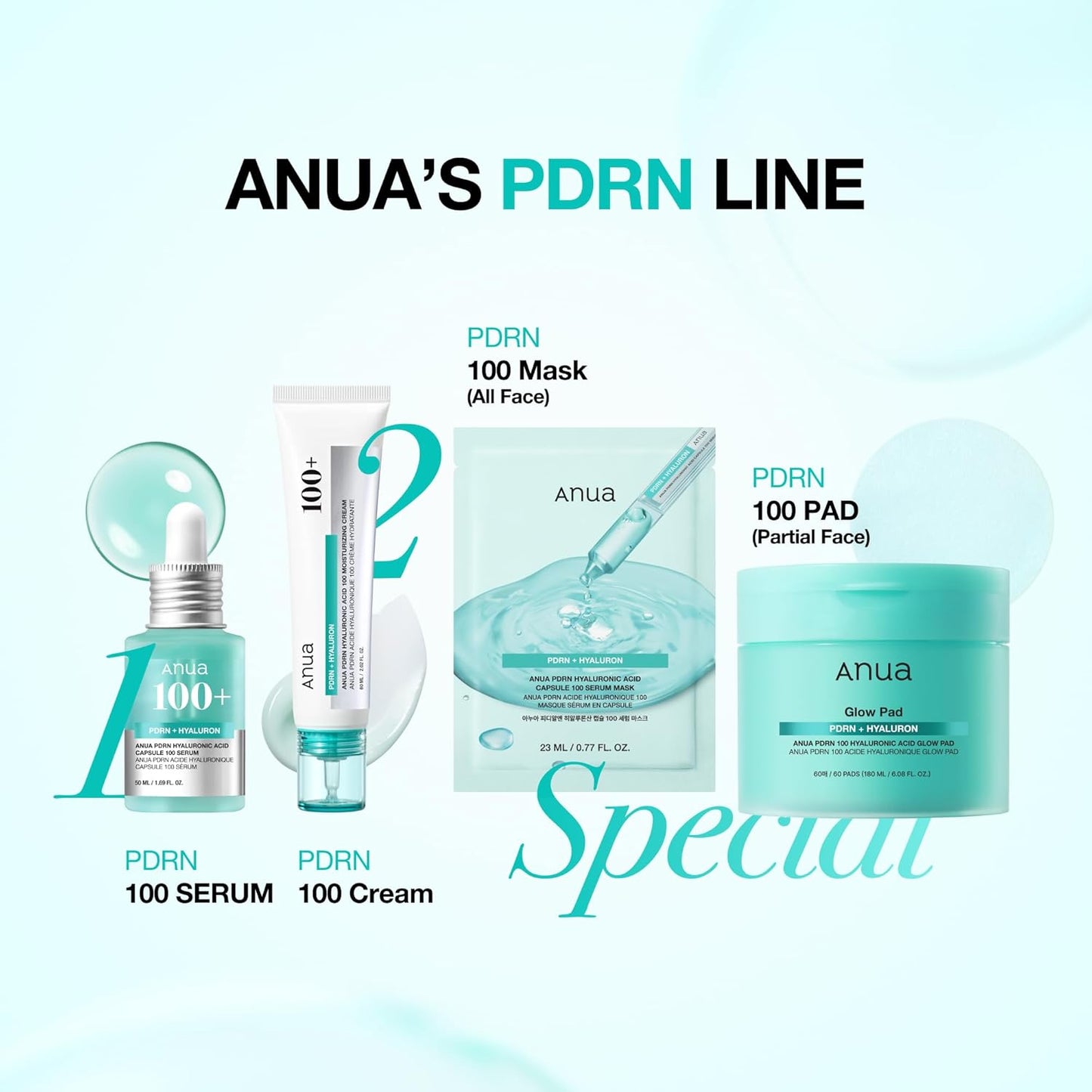 Anua PDRN Hyaluronic Acid Capsule 100 Serum Mask – High-End Multi-Pack Hydration Ritual for Discerning Users