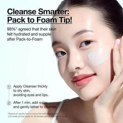 Anua PDRN Hyaluronic Acid Cleansing Foam – Luxury Unisex Skincare Upgrade for Dry Skin, PDRN and Hyaluronic Acid Wash
