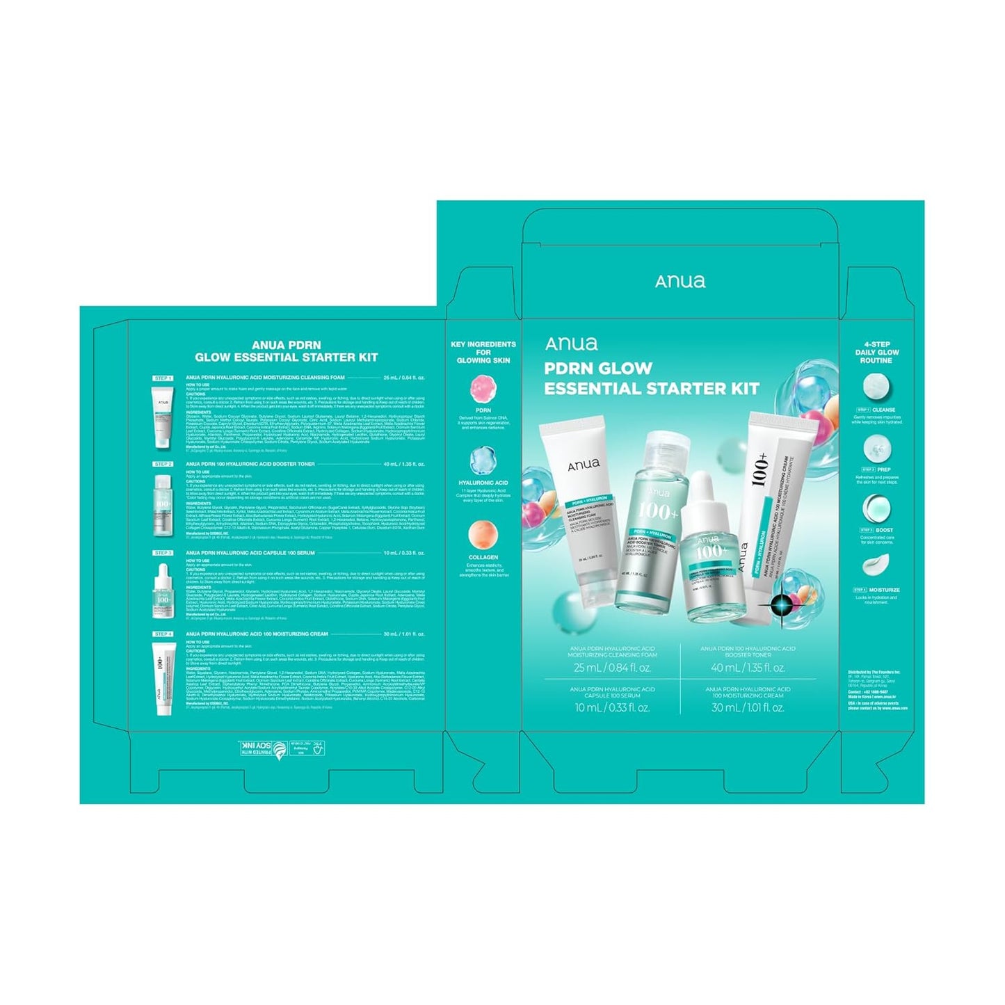 Anua PDRN Mini Skincare Collection – TSA-Friendly Glass Skin Routine for Travel & Weekend Trips