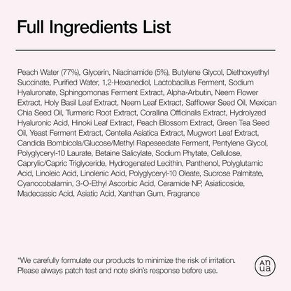 Anua Peach 70 Niacinamide Serum – Simple, Effortless Layer for Minimal Skincare Routine