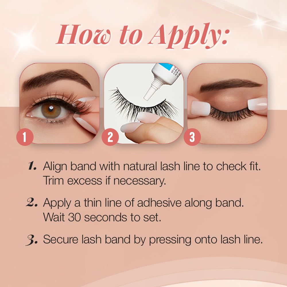 Ardell Naked 420 Lashes – Simple Lash Solution for the Clutter-Free Bathroom Counter, Subtle Natural Volume