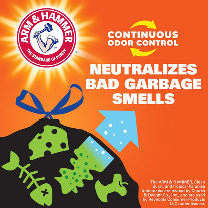 arm & hammer continuous odor control technology paired with fabuloso watermelon scent
