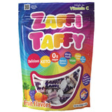 Zollipops KETO Taffy Natural Fruit 5oz Stand-Up Pouch – Gourmet Diabetic-Friendly Gift for the Person Who Has Everything