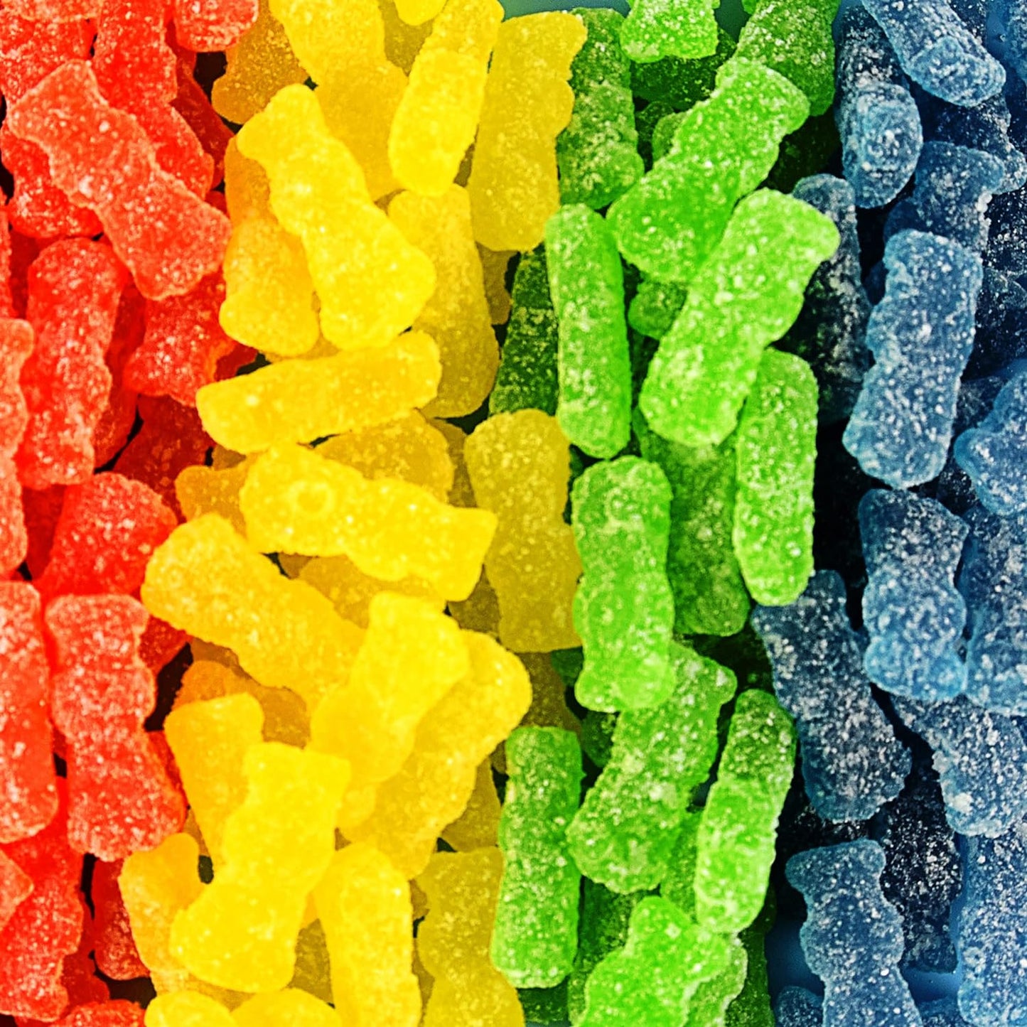 assorted fruit flavors in one mixed bag