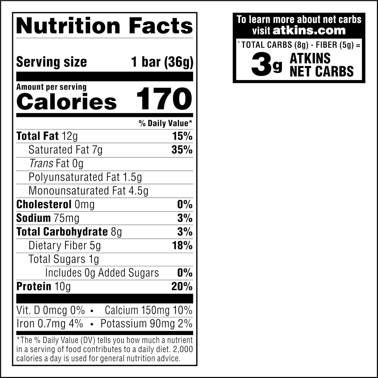 Atkins Chocolate Crème Wafer Crisps – Diabetic-Friendly Bedtime Sweet Treat, 4g Net Carb Late-Night Snack