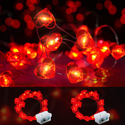 Aurora Glow Starry String Lights 20 LED Cool Touch Battery Powered for Pet Friendly Homes and Worry Free Setup