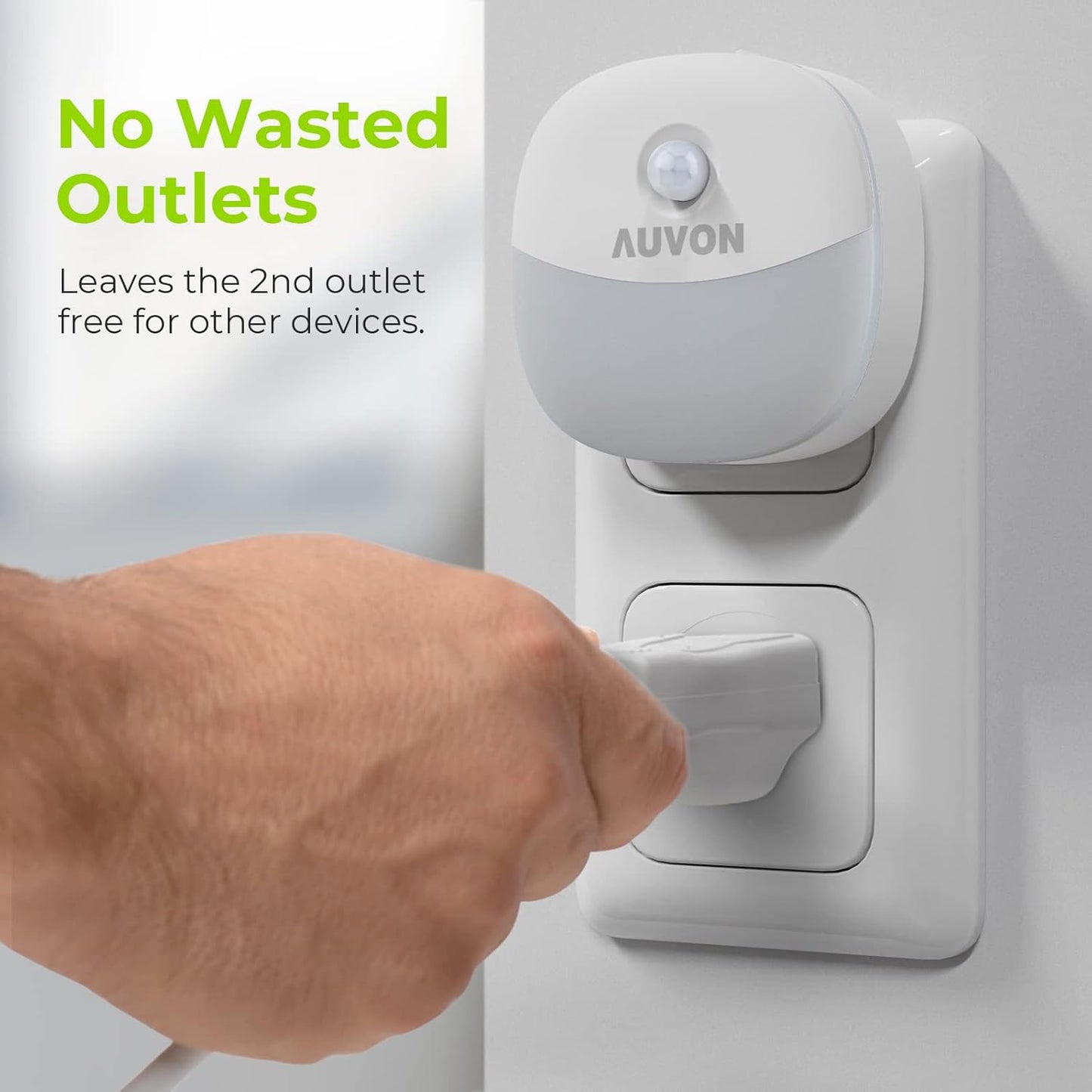 AUVON Motion Sensor Night Light – Practical Birthday Gift for Mom, Grandma and Aging Parents