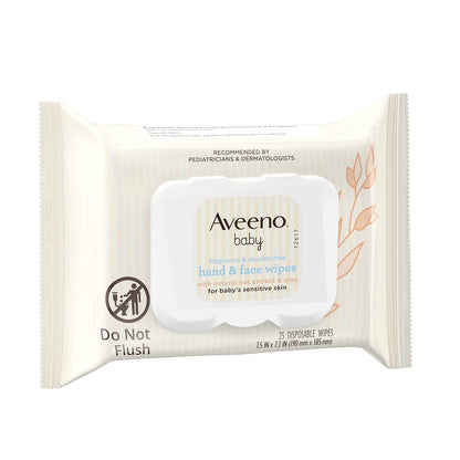 Aveeno Baby Eczema-Safe Wipes Bundle – Thoughtful Gift for New Parents, Dermatologist-Approved