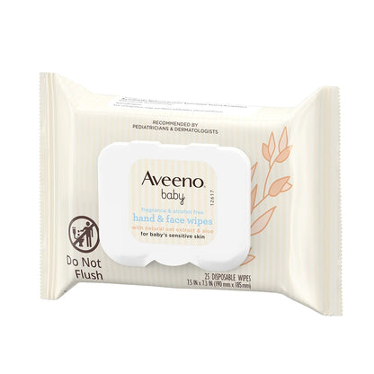 Aveeno Baby Eczema-Safe Wipes Bundle – Thoughtful Gift for New Parents, Dermatologist-Approved