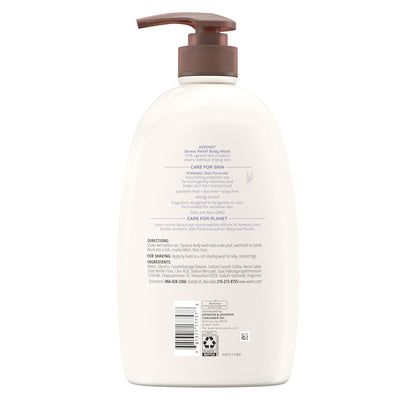 Aveeno Gentle Lavender Cleanser – Hypoallergenic Body Wash Safe for All Skin Types
