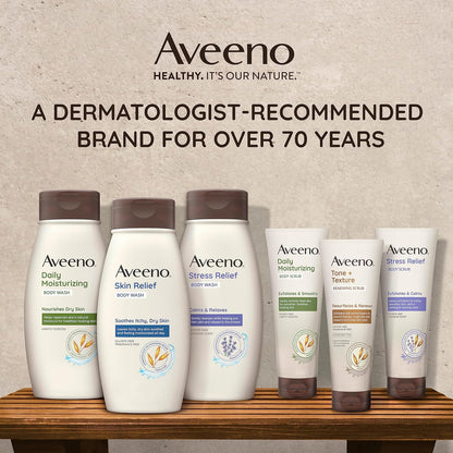 Aveeno Gentle Lavender Cleanser – Hypoallergenic Body Wash Safe for All Skin Types