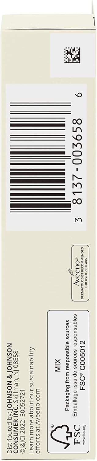 Aveeno Maximum Strength 1% Hydrocortisone Anti-Itch Cream – Portable Insect Bite Relief for Camping and Trail Use, 1 oz
