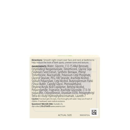 Aveeno Positively Radiant Face & Neck Night Cream – Thoughtful Birthday Gift for the Woman Who Values Skincare