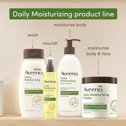 Aveeno Prebiotic Oat Wash – Dermatologist-Backed Safety for Kids' Delicate Skin