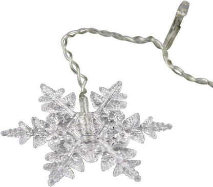 Avoalre Snowflake Fairy Lights 11.5ft – Child Friendly Bedroom Lighting for Kids and Toddlers