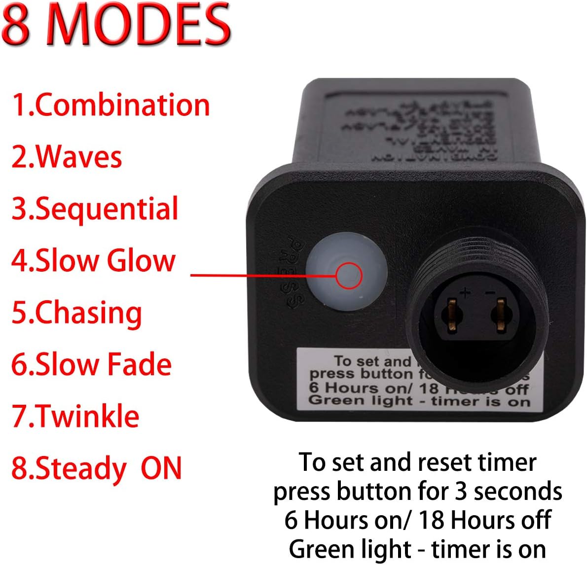 AWQ 200 LED Bush Lights 9.8ft x 6.6ft IP44 Waterproof for Garden Shrub and Lawn Draping