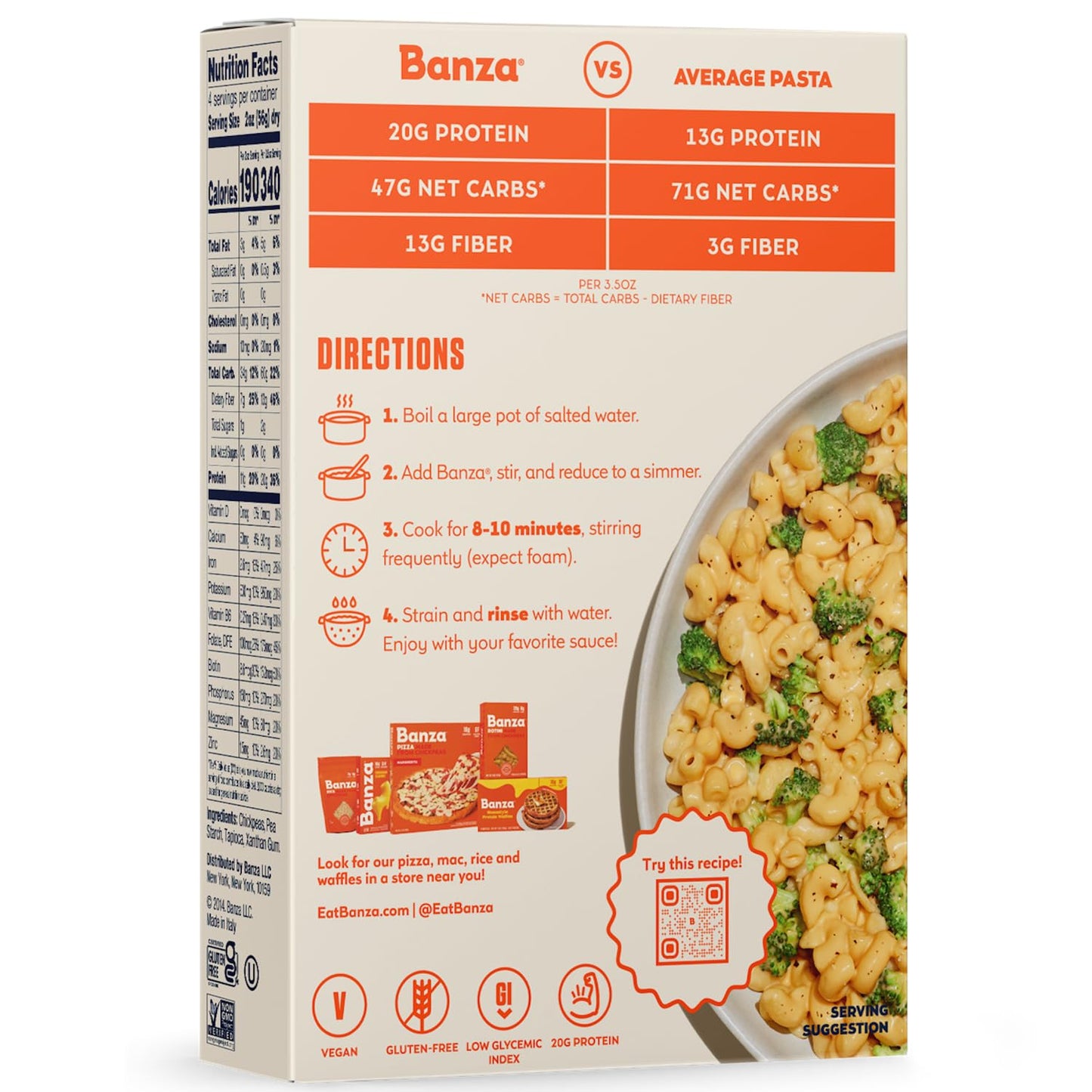 Banza Chickpea Elbows – Simple, High-Protein Pasta for Intentional Meal Prep