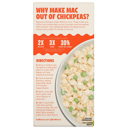 Banza Shells & White Cheddar Mac and Cheese - Quick Desk Meal Prep for Focused Afternoons