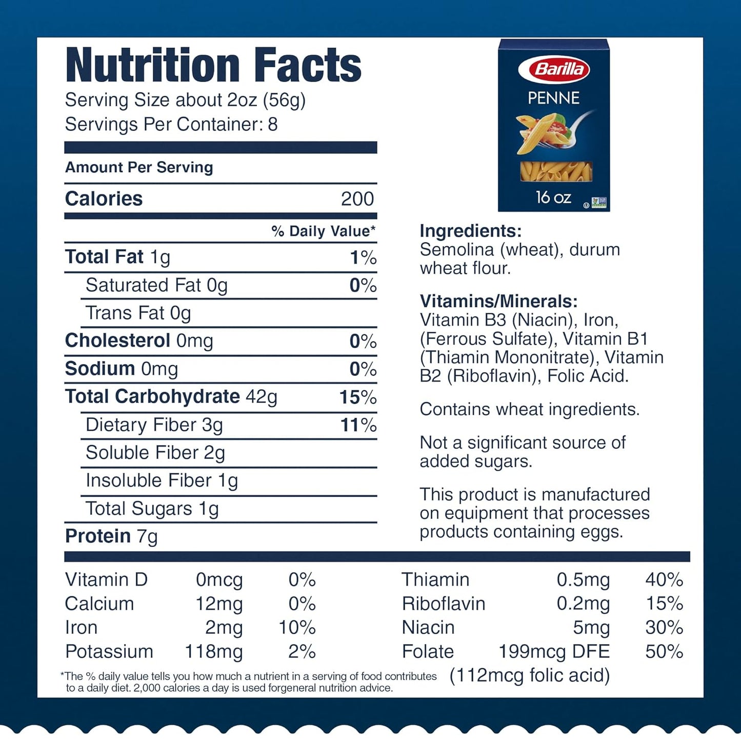Barilla Penne Pasta, 16 oz Box – Practical Housewarming Gift for New Home Cooks