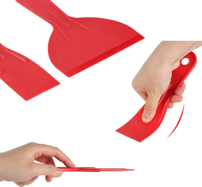 Bates Minimalist Putty Knife Set of 6 - Clutter-Free Wall Repair Kit, One Simple Set Covers All Sizes