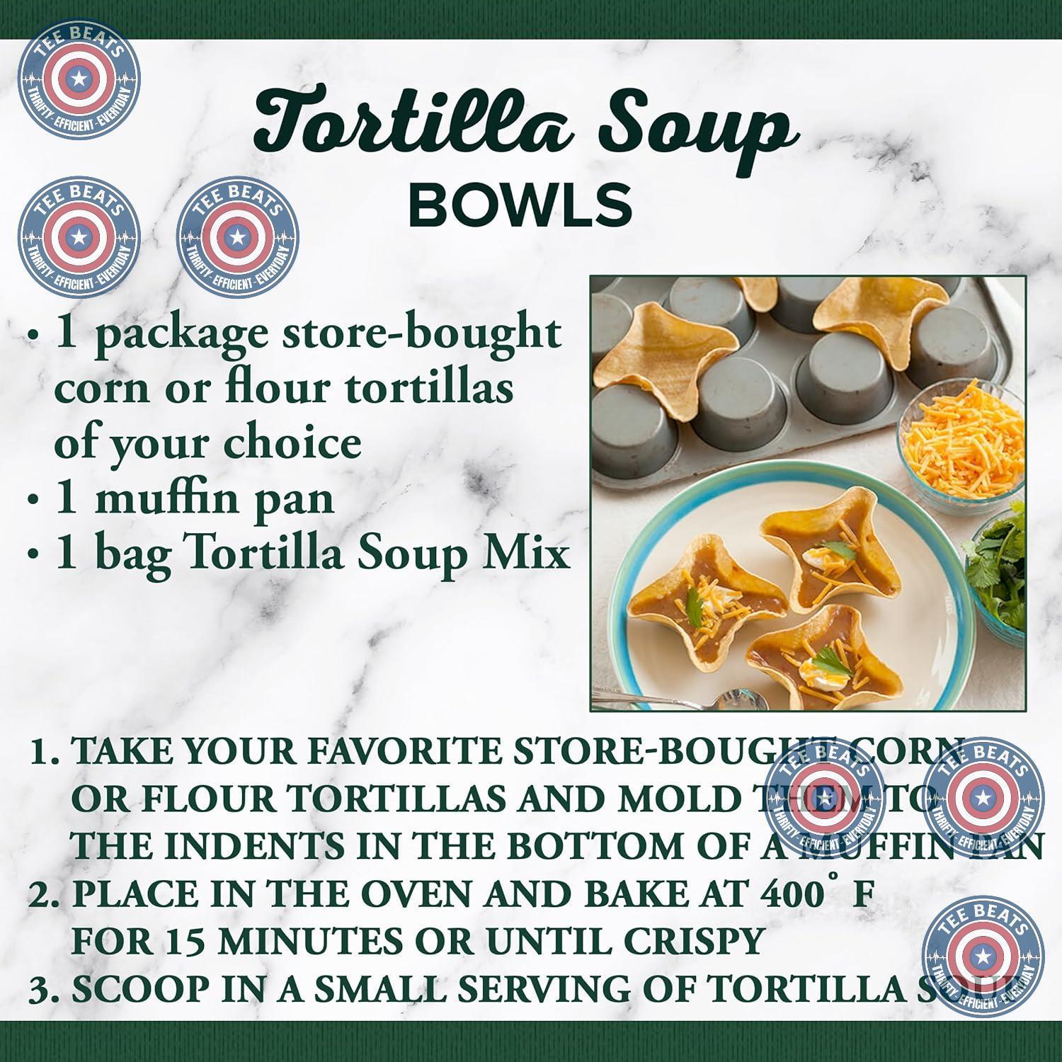 Bear Creek Tortilla Soup Mix – Stove and Microwave Safe Family Dinner for School Night Schedules