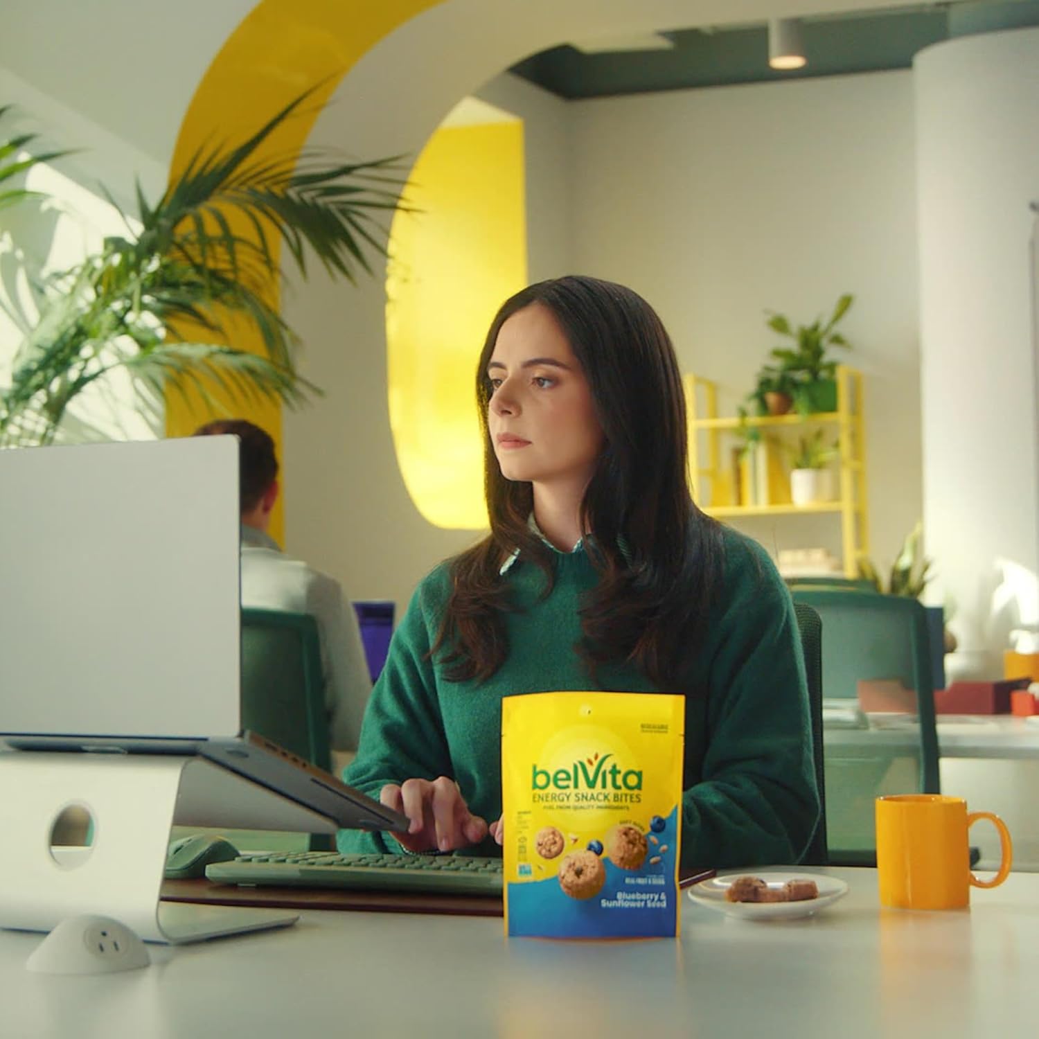 belVita Energy Bites Blueberry Sunflower Seed – Travel-Friendly Pack for Hotel Room and Carry-On