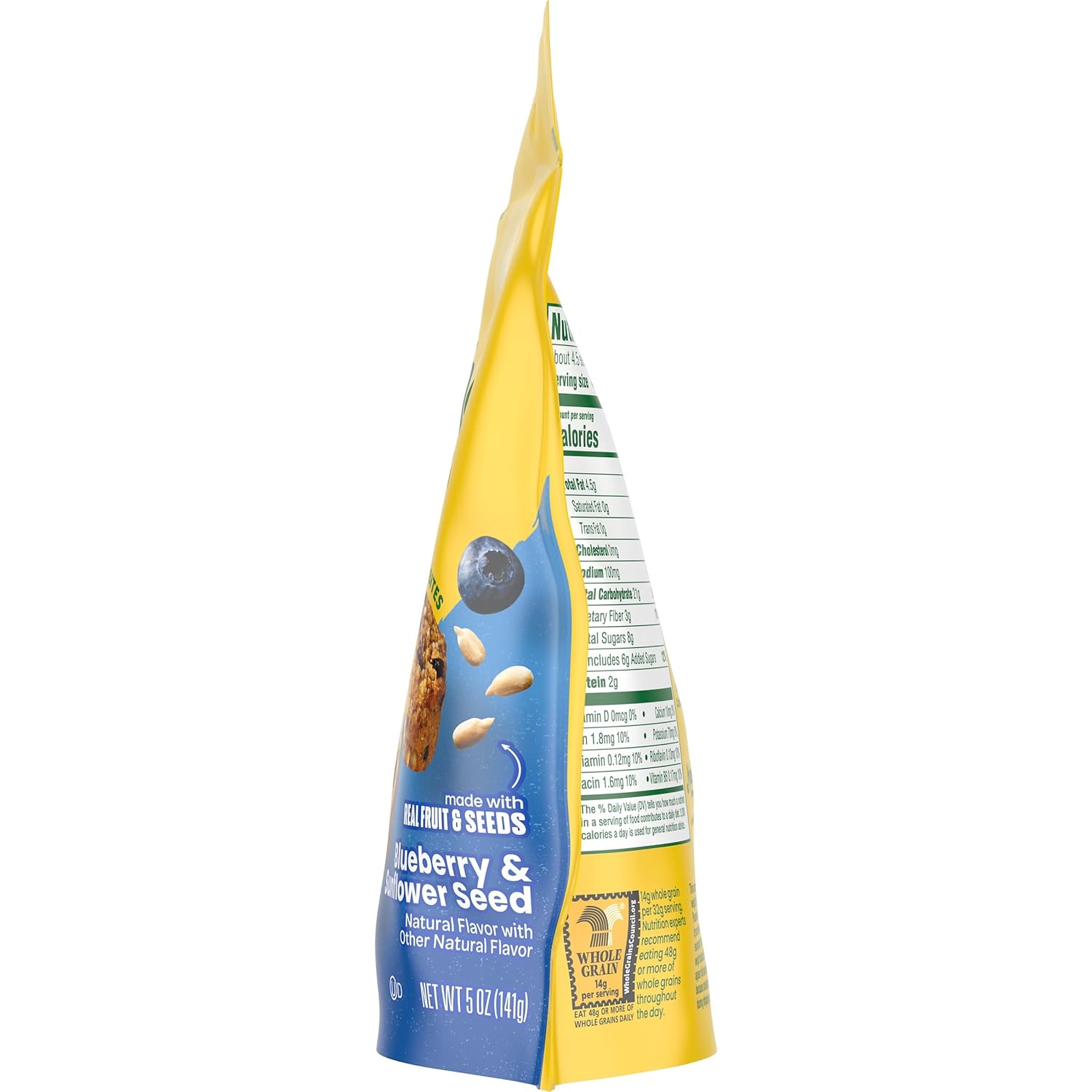 belVita Energy Bites Blueberry Sunflower Seed – Travel-Friendly Pack for Hotel Room and Carry-On