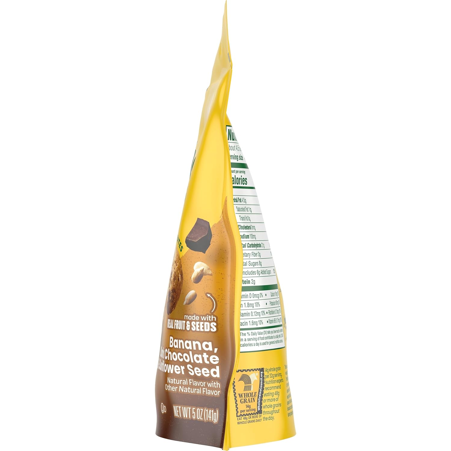 belVita Energy Snack Bites Banana Chocolate – Easy to Chew Lunchbox Snack with No Artificial Colors, 5 oz