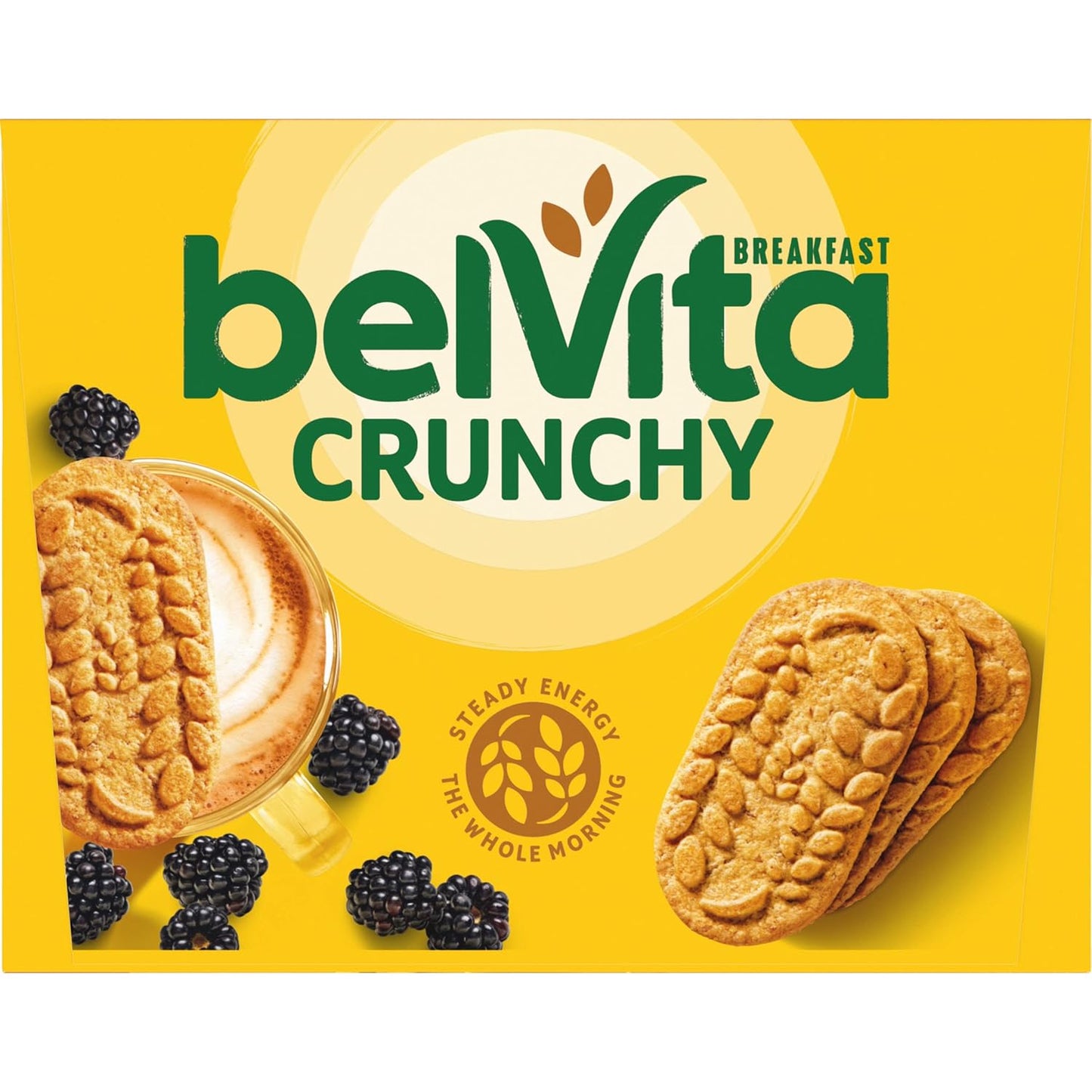 belVita Golden Oat Biscuits Value Pack — Wholesome Whole Grain Snack for Family Pantry and Kid Lunches