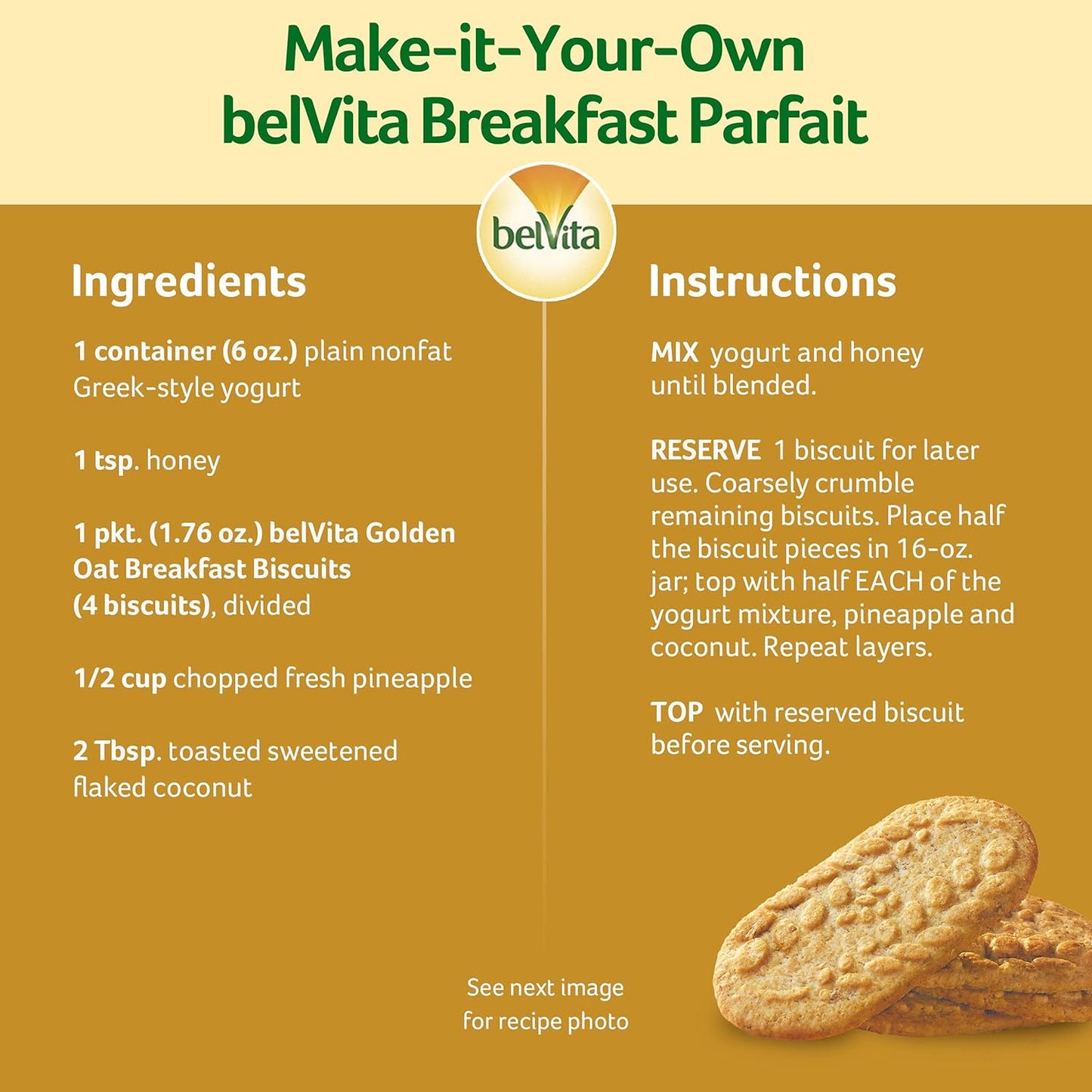 belVita Golden Oat Biscuits Value Pack — Wholesome Whole Grain Snack for Family Pantry and Kid Lunches