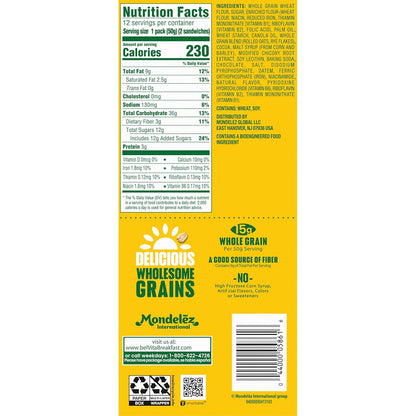 belVita Slow-Release Breakfast Bars – Wholesome Sweet Craving Fix for Health-Conscious Snackers, 12-Pack