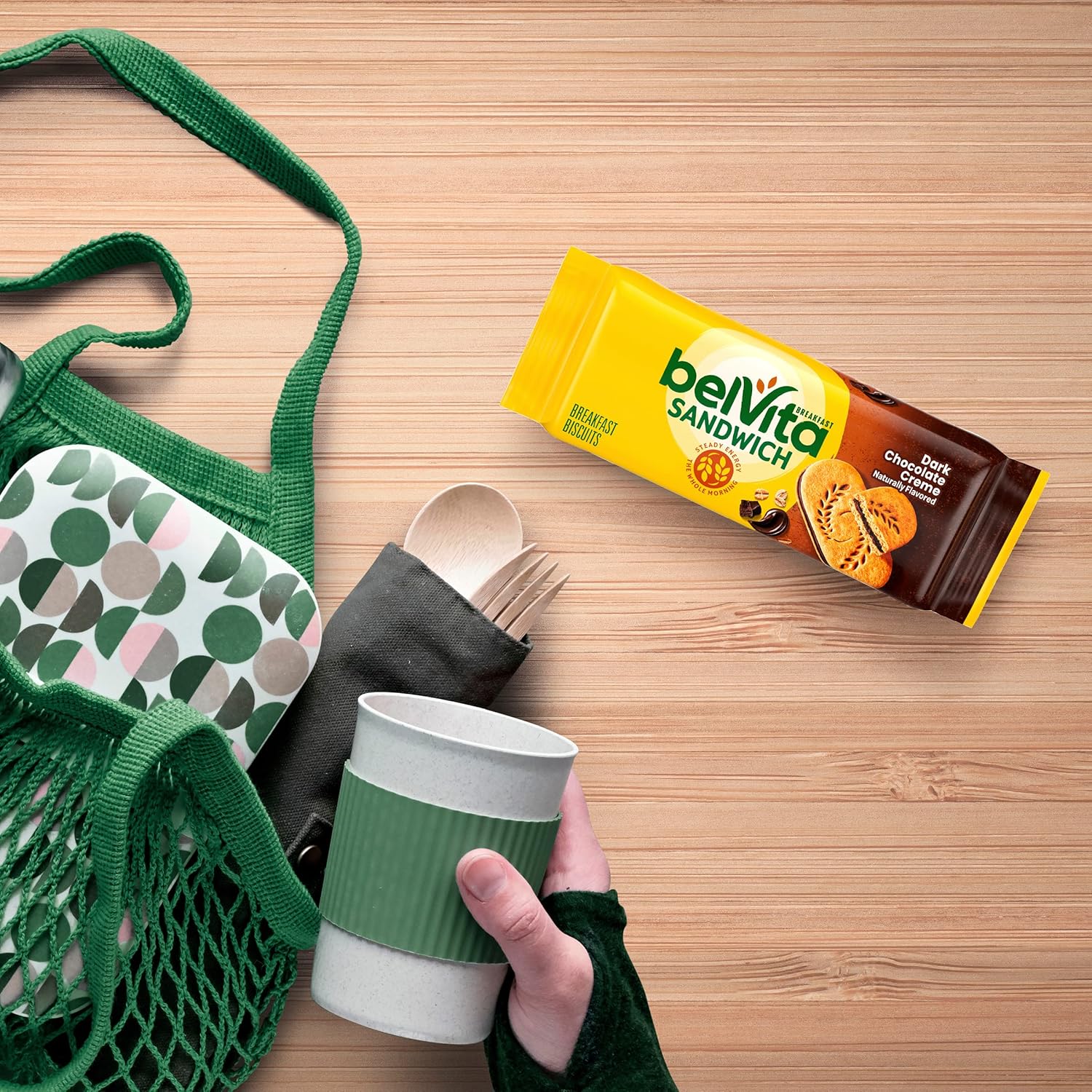 belVita Slow-Release Breakfast Bars – Wholesome Sweet Craving Fix for Health-Conscious Snackers, 12-Pack