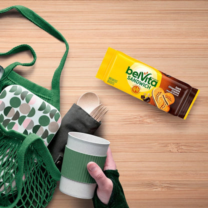 belVita Slow-Release Breakfast Bars – Wholesome Sweet Craving Fix for Health-Conscious Snackers, 12-Pack
