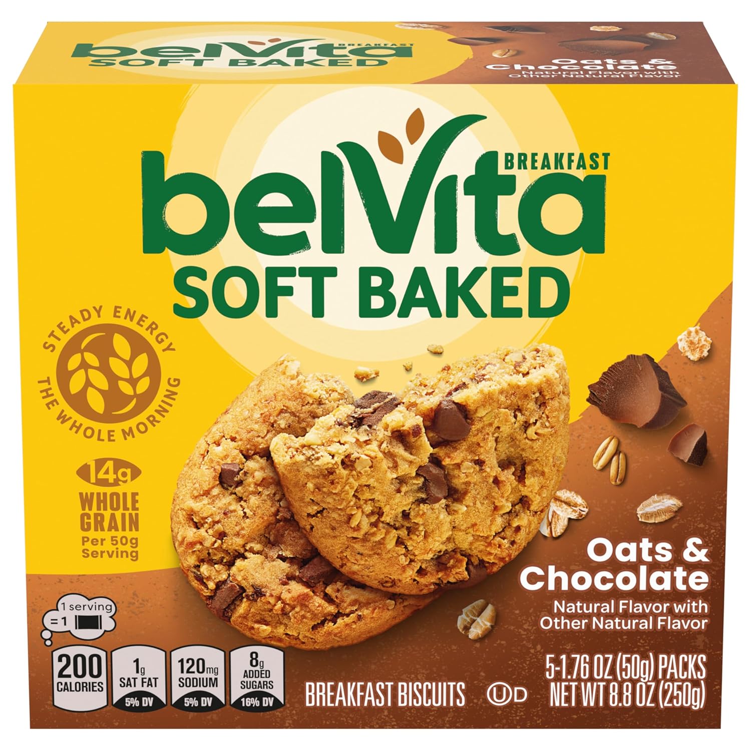 belVita Soft Baked Breakfast Biscuits Variety – Cholesterol-Free Snack for Heart-Conscious and Clean-Eating Lifestyles