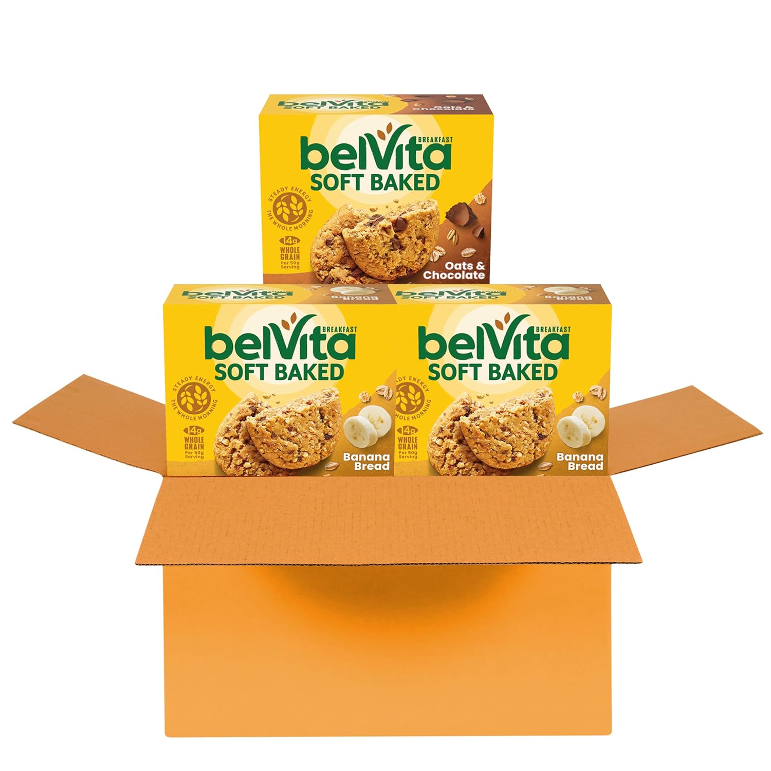 belVita Soft Baked Breakfast Biscuits Variety – Cholesterol-Free Snack for Heart-Conscious and Clean-Eating Lifestyles