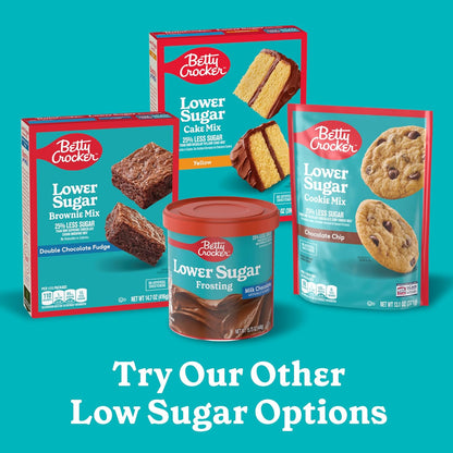 Betty Crocker Lower Sugar Frosting – Fun Family Baking Frosting for Kids Birthday Cakes, Brownies, and Decorating Activities