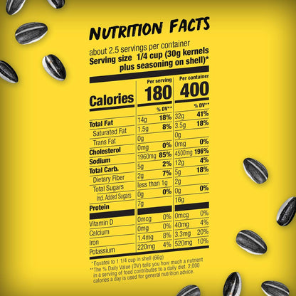 BIGS Sunflower Seeds, Cracked Pepper – 5.35 oz Mindful In-Shell Snack for Nickel-Sensitive Diets