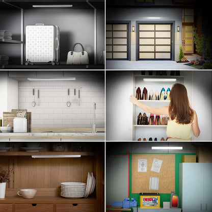 BLS 220 Lumen Rechargeable Motion Light – Smoke-Free, Heat-Free Safety Lighting for Closets, Pantries, and Bathrooms